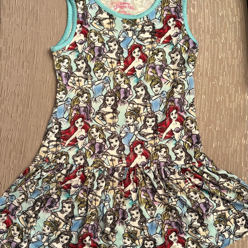Disney Multicolor Princess Pattern Dress